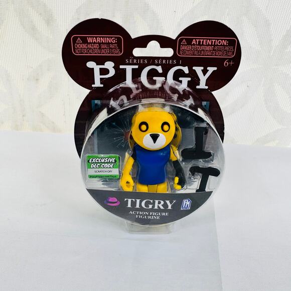 Piggy Series‎ 1 Tigry Action Figure [Exclusive DLC Code] Phatmojo - Picture 2 of 10